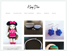 Tablet Screenshot of kamydova.com